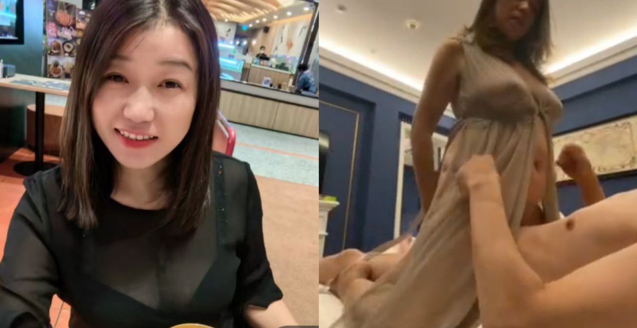 聋哑人也疯狂 快手网红聋哑博主 丽丽【姐妹】 身穿情趣内衣跟粉丝疯狂约炮做爱