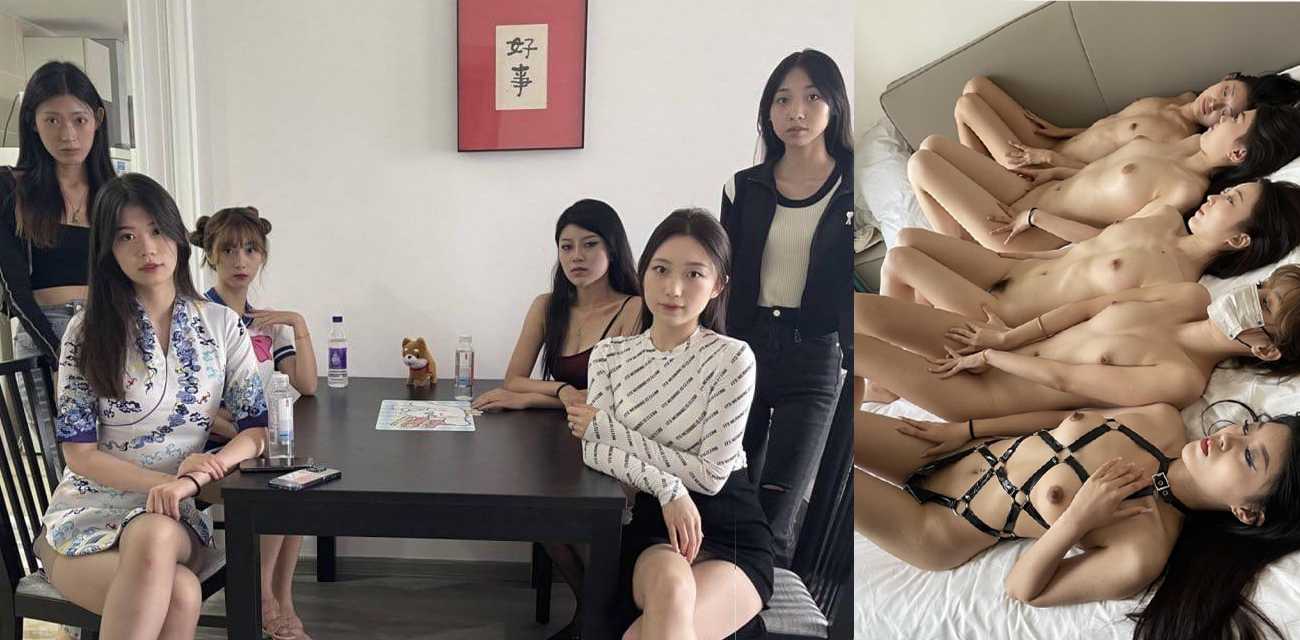 流欲工坊六仙女酒店私拍 情趣黑丝大长腿上演壮观淫乱名场面