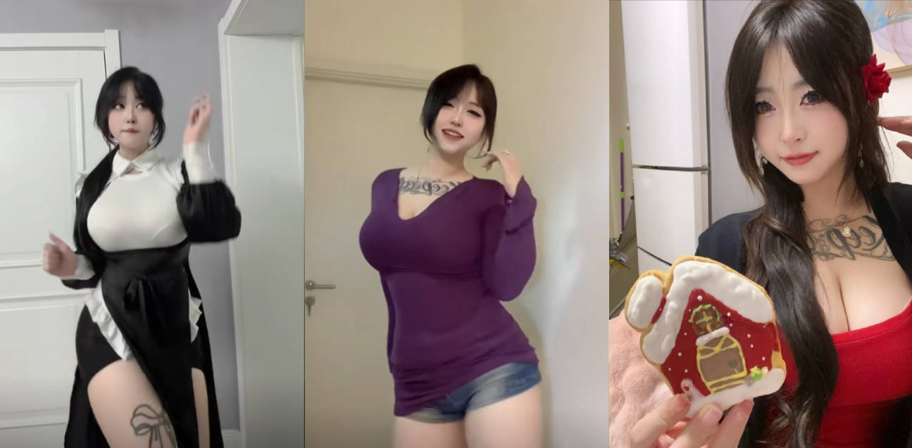 快手12万粉丝网红 马鑫爱吃麻辣烫 给榜一大哥福利视频流出！尽情的抖动着自己的36e大奶！