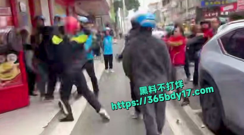 外卖三大巨头街头真实火拼 6