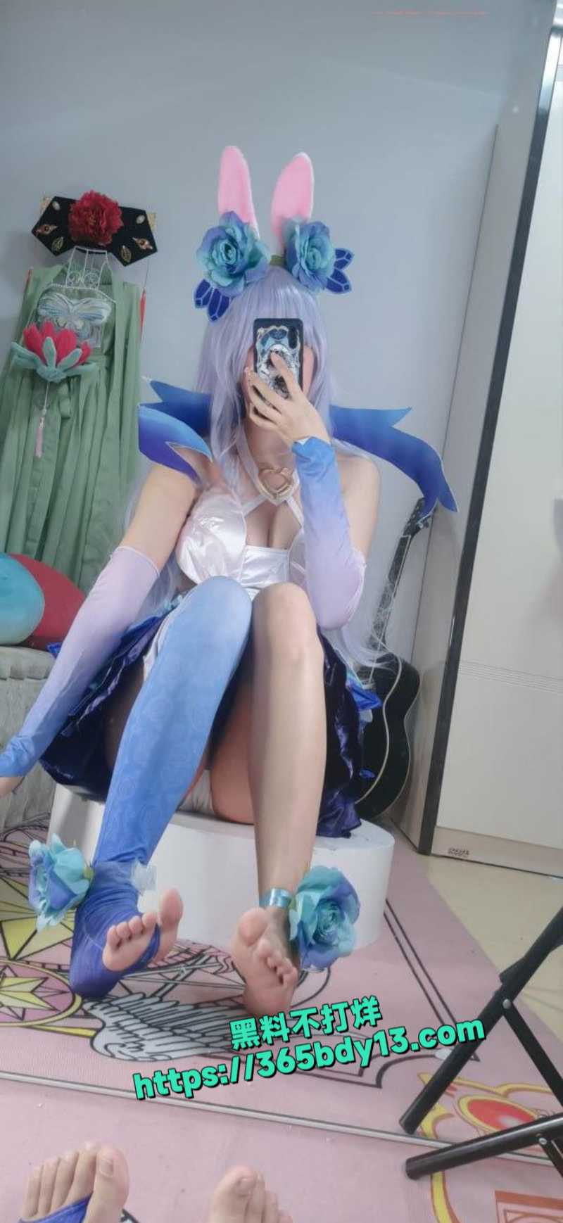 福利姬沐沐酱Cos王者荣耀公孙离5