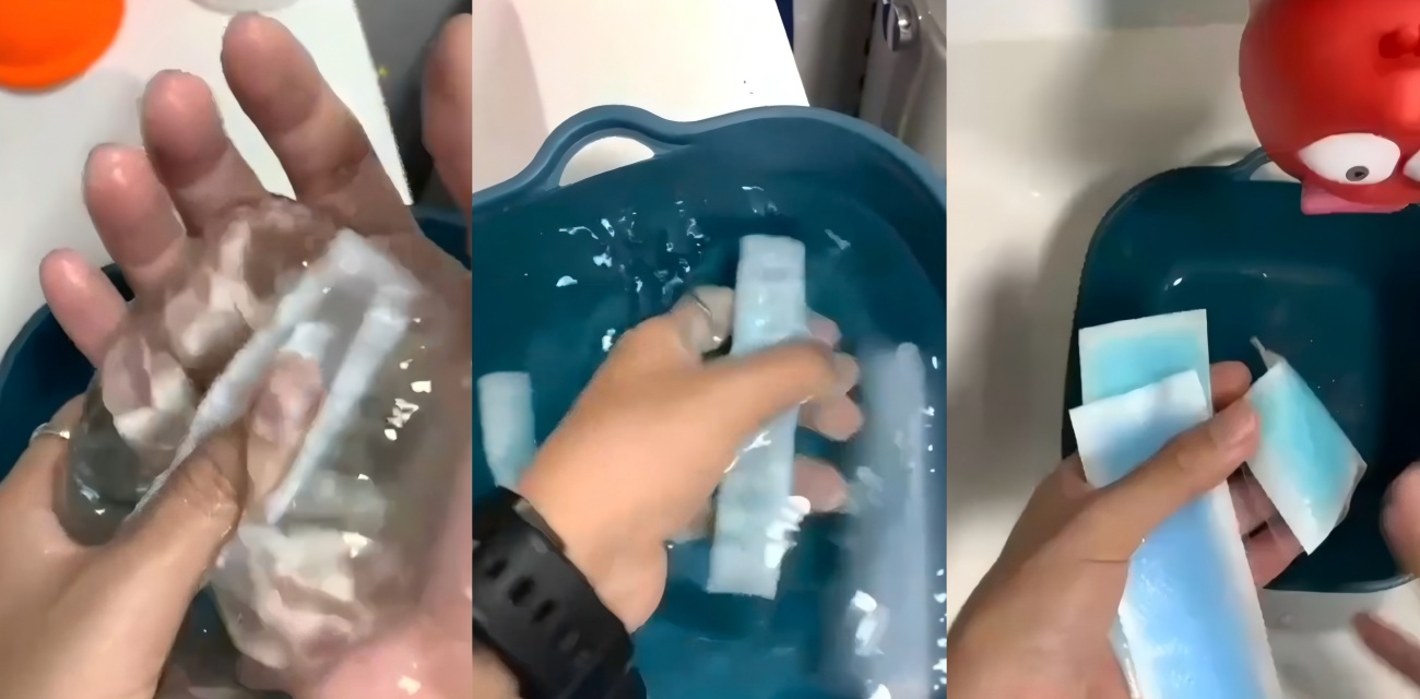 抖音爆火退烧贴DIY飞机杯 12小时泡出超滑手感 体验翻车真相揭秘