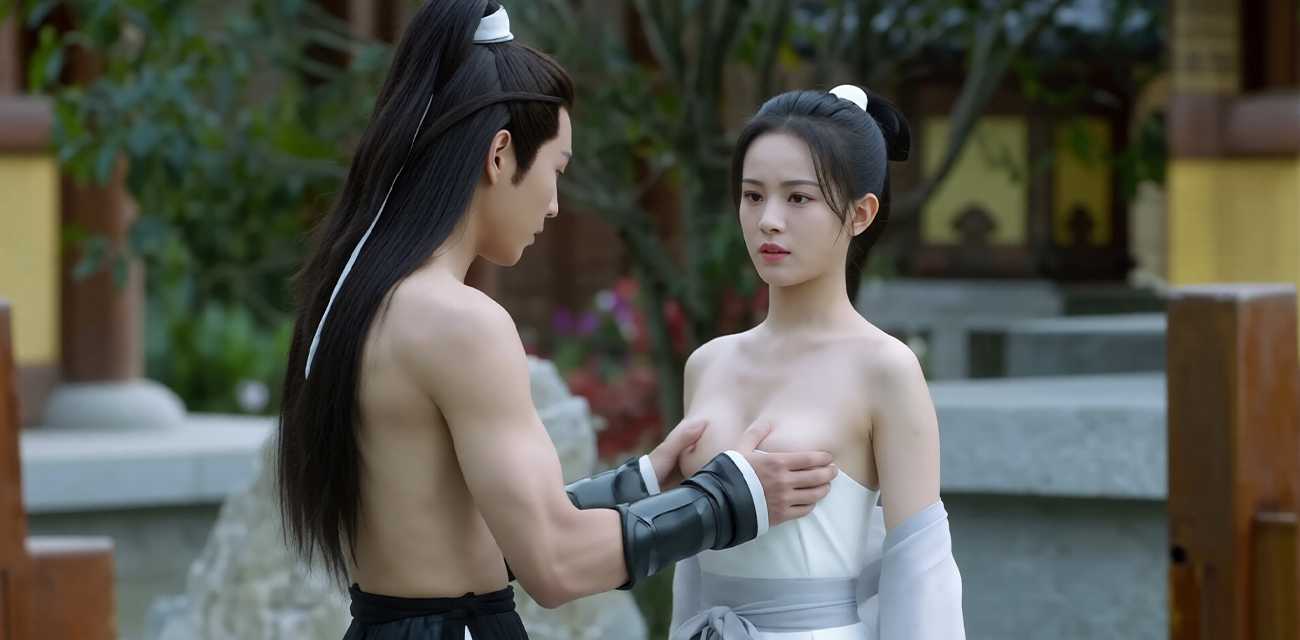 经典古装AI推演电视剧 雪中悍刀行 大神魔改漂亮女主被各种爆操猛干