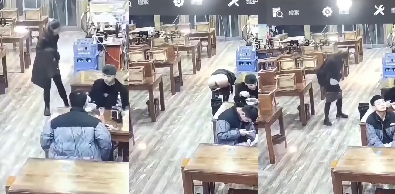 集美街头大胆随地大小便不擦屁股 臭气熏天被监控拍下爆光