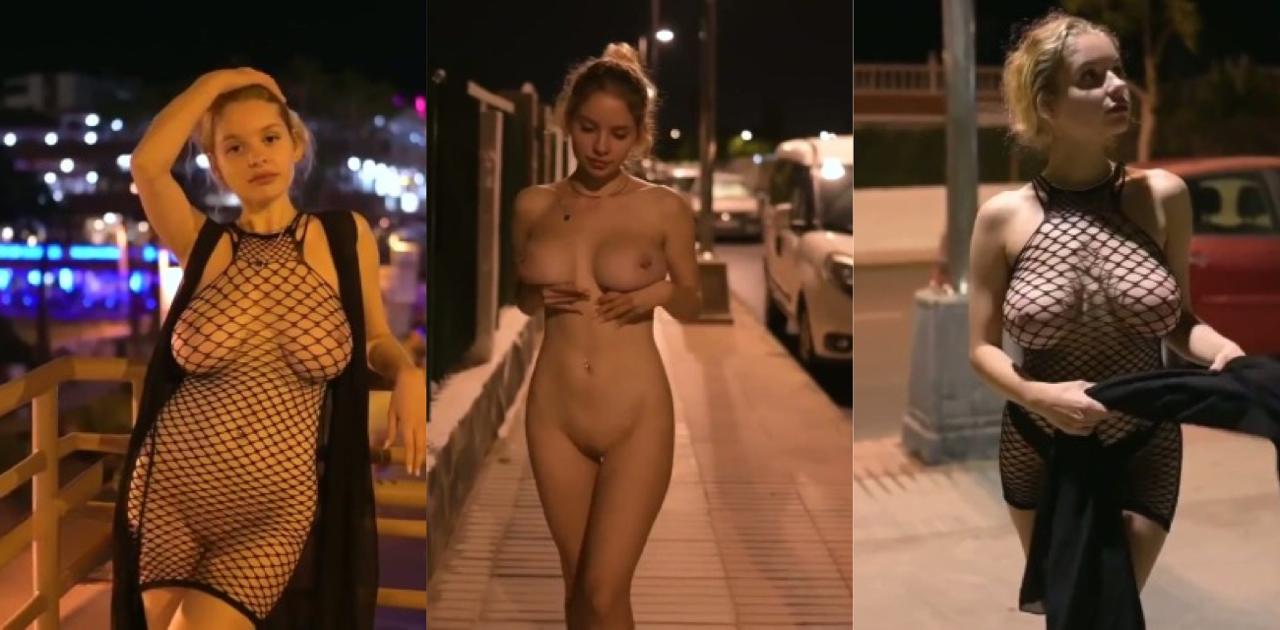 写真界新星Mila Amour户外全裸逛街 娃娃脸蛋勾魂身材 极致露出骚穴超清私拍