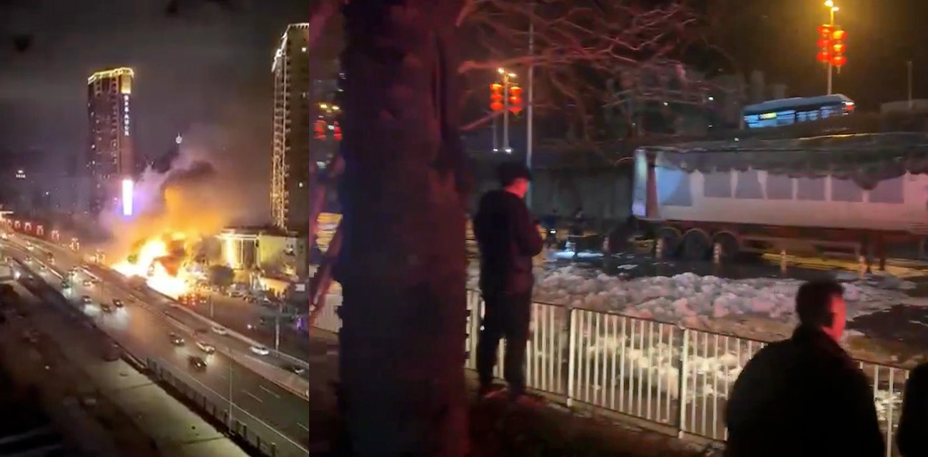 深圳罗湖区沿河路发生剧烈爆炸 附近居民都以为导弹飞来了 现场一片狼藉