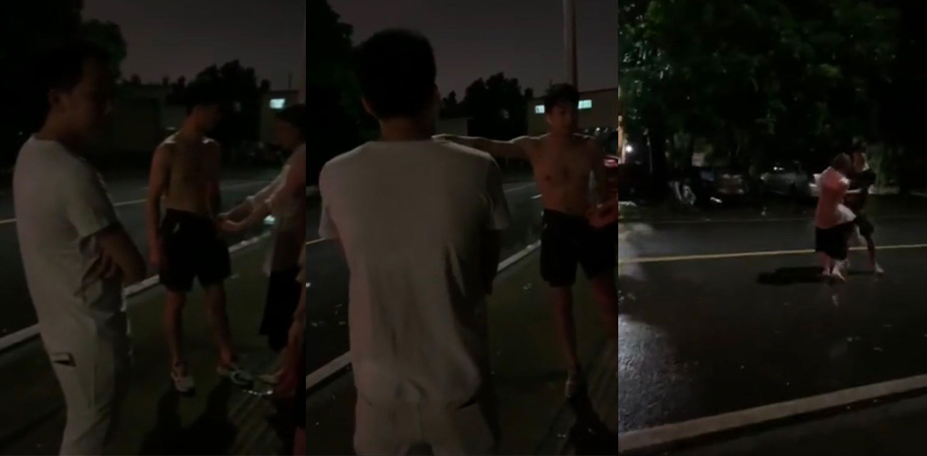 这顶绿帽子真是戴麻了 广东一女友开男友车偷情被当场捉奸被暴打 现场视频流出