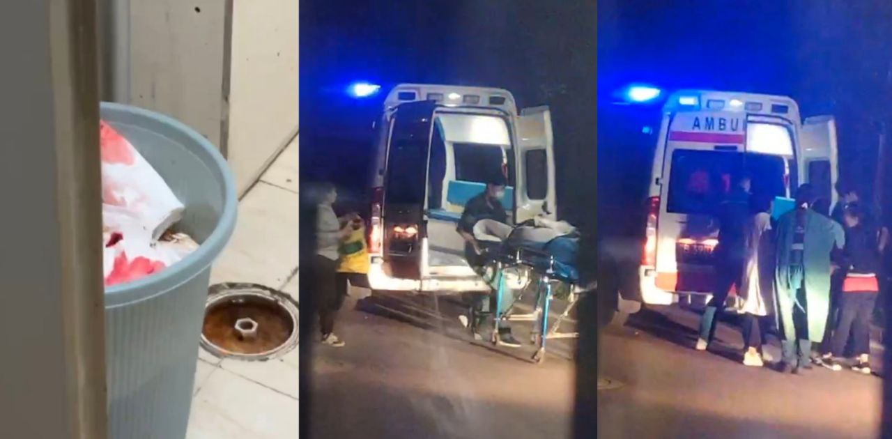 大连某高校女生 怀孕不敢跟家里说，在学校厕所偷偷生了下来，被人发现后紧急送往医院