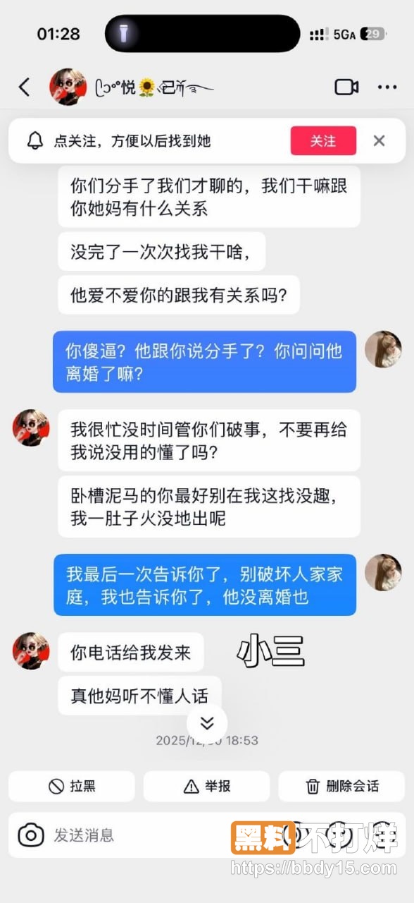 渣男与小三薛小芳10
