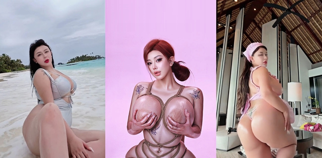 抖音巨乳芷仪G宝大诗瑶最新肥臀肥逼自慰 巨乳晃荡淫叫高潮