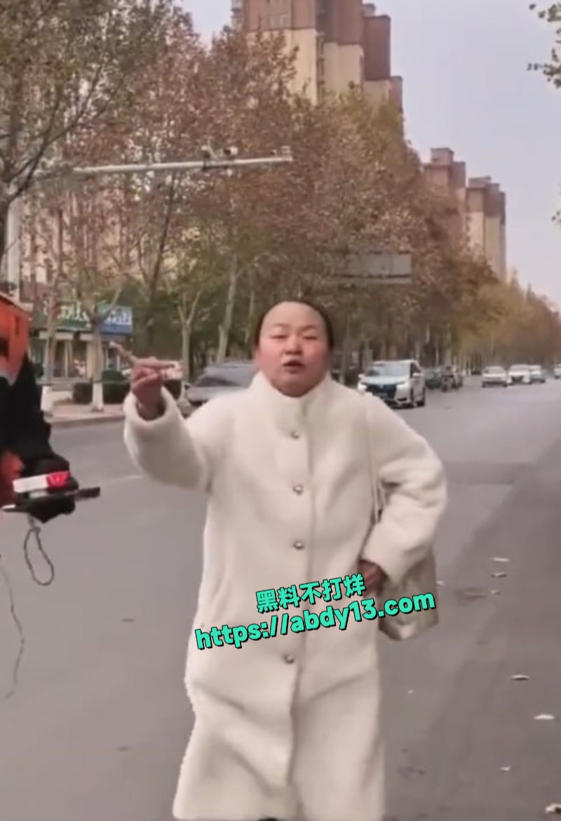 西安大妈偷外卖被小哥当场抓包 4