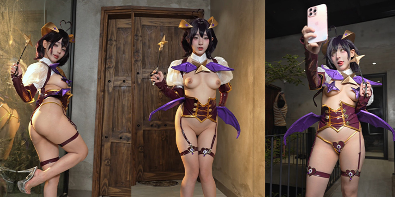 顶级网黄COS福利姬yuumeilyn新作 —憧憬成为魔法少女 柊舞缇娜Cosplay