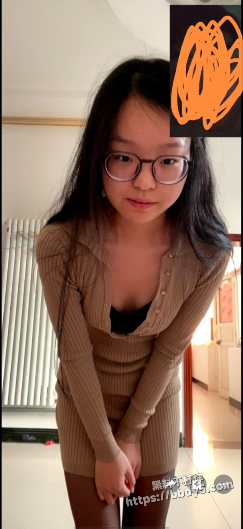 湖南眼镜妹 黄燕1