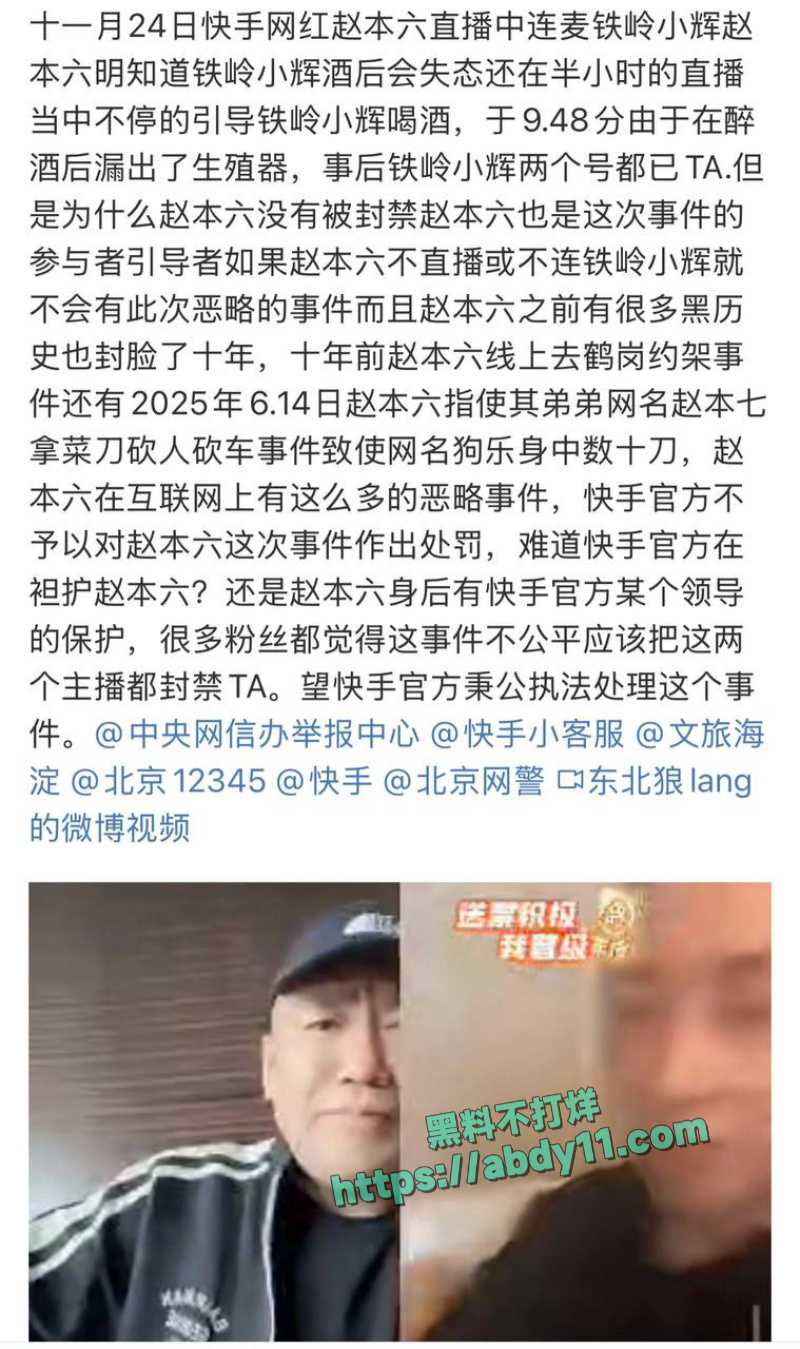 快手网红铁岭小辉直播露屌 8