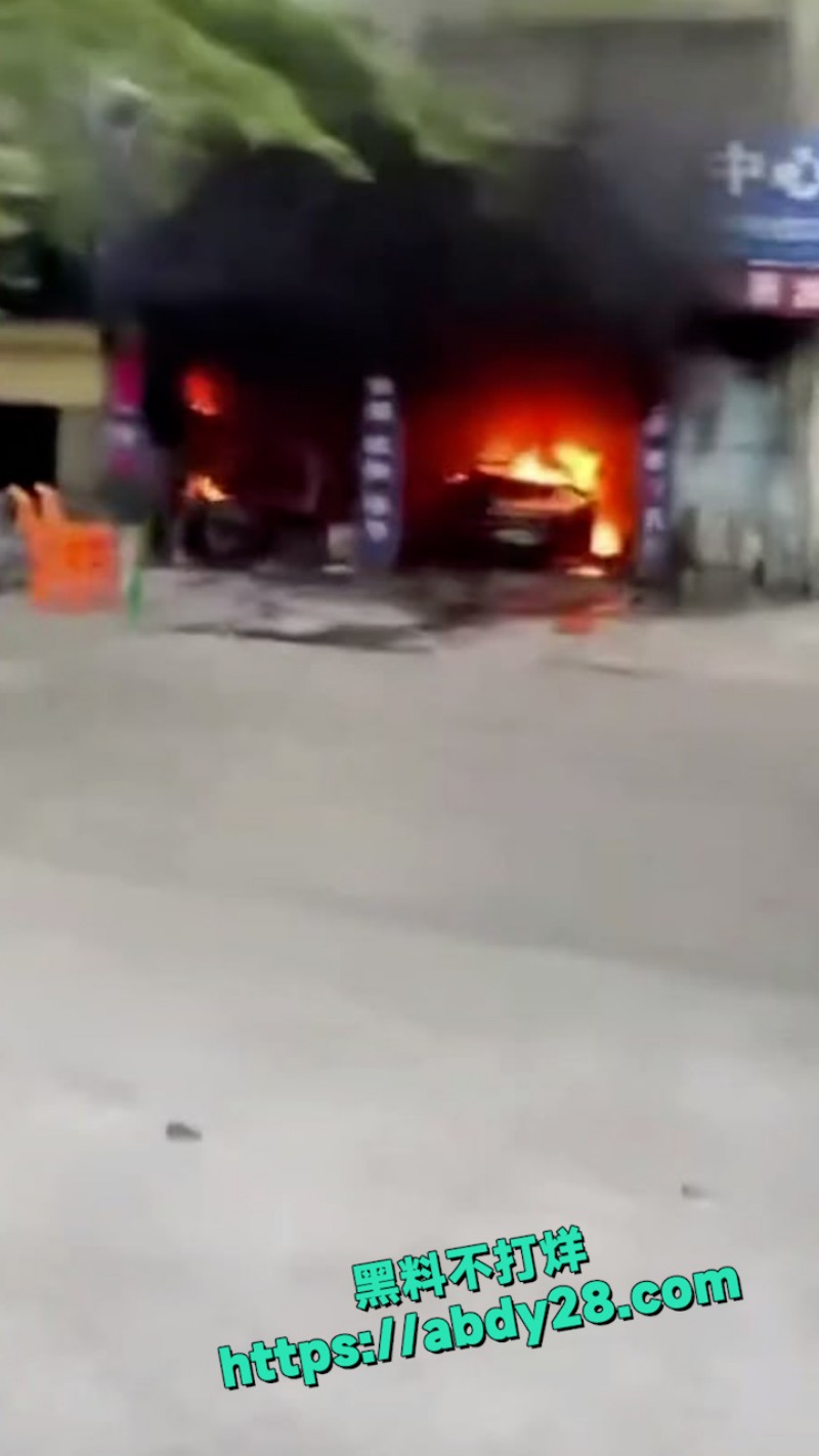 小米汽车在美容店发生起火 9