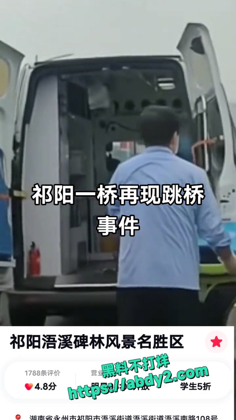 永州祁阳一桥跳桥事件 3