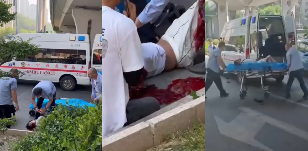 青岛疯狂女骑士从高架桥坠落 浑身浴血生命垂危 真的是骑得好一身灰骑不好一盒灰