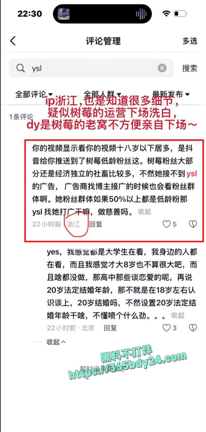 抖音网红树莓塌房B 3