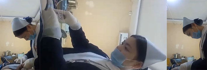 男科的女护士，如此漂亮护士姐姐，你怕半夜梦游把几把给割了？