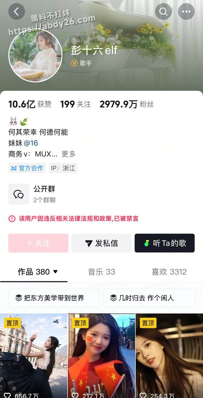 1全网三千万粉 彭十六 偷税漏税 抖音 小红书