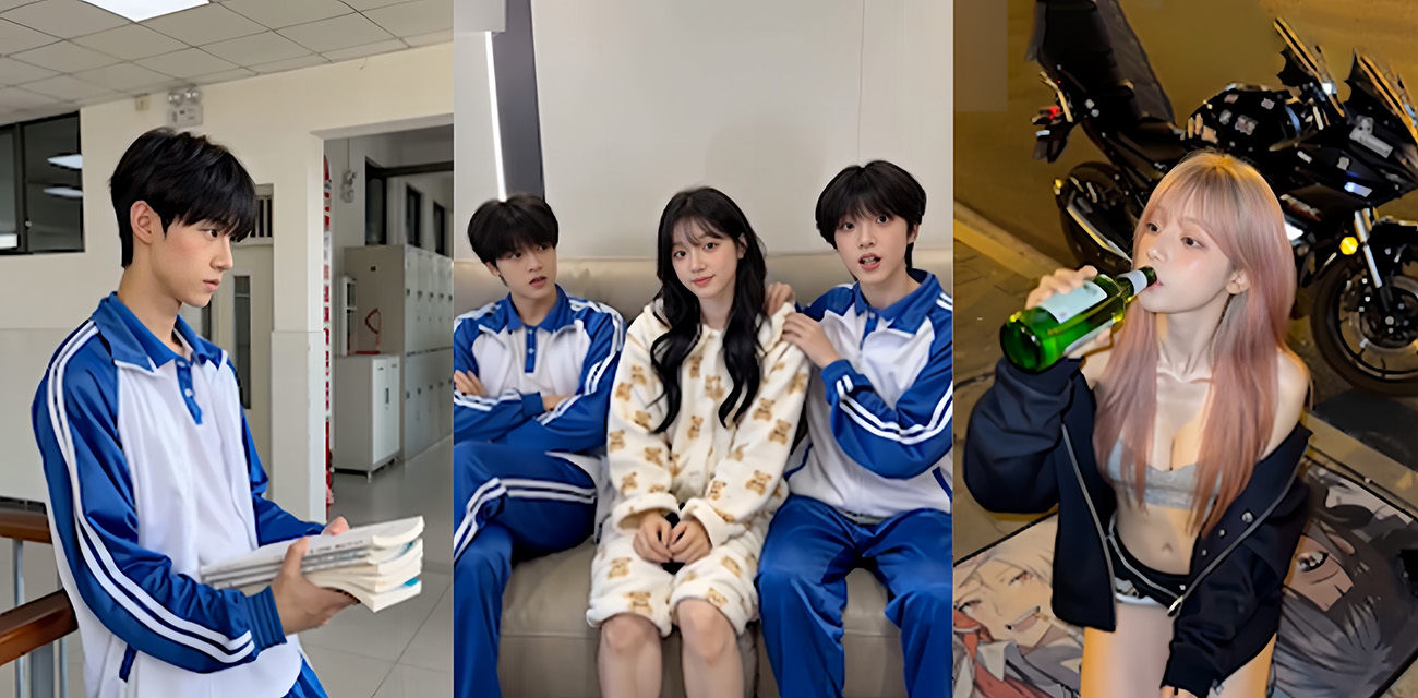 AI短剧 妹妹的日常生活 日常老李支线篇 黄毛大鸡吧调教小骚逼