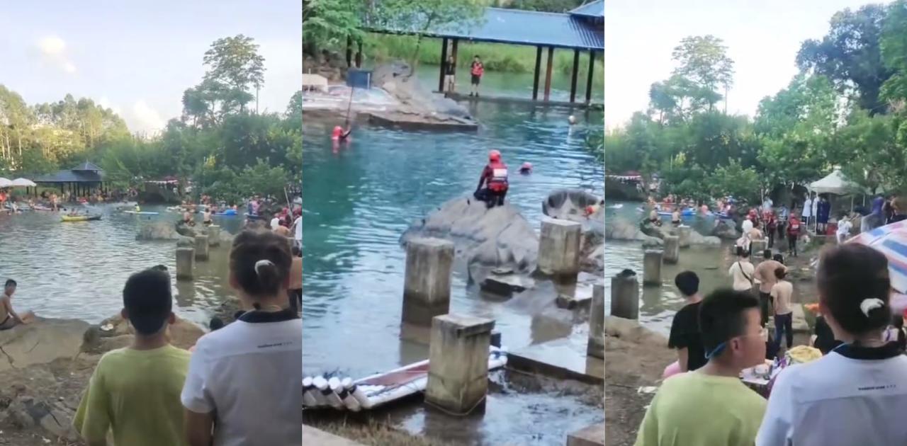 8月9日下午广西南宁罗波潭15岁少年皮艇事故失踪 疑似溺亡引发关注