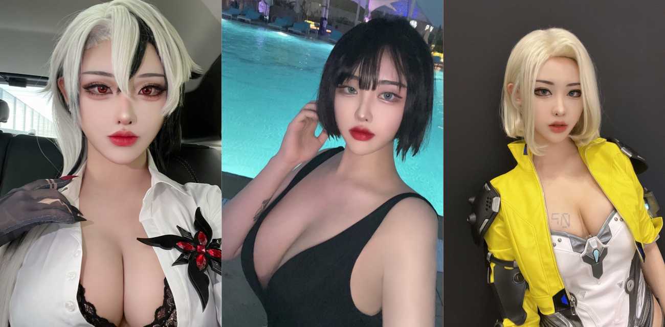 韩国巨乳cosplay小姐姐Yasal B站爆红 几天涨粉百万 敬业挑逗身材炸裂