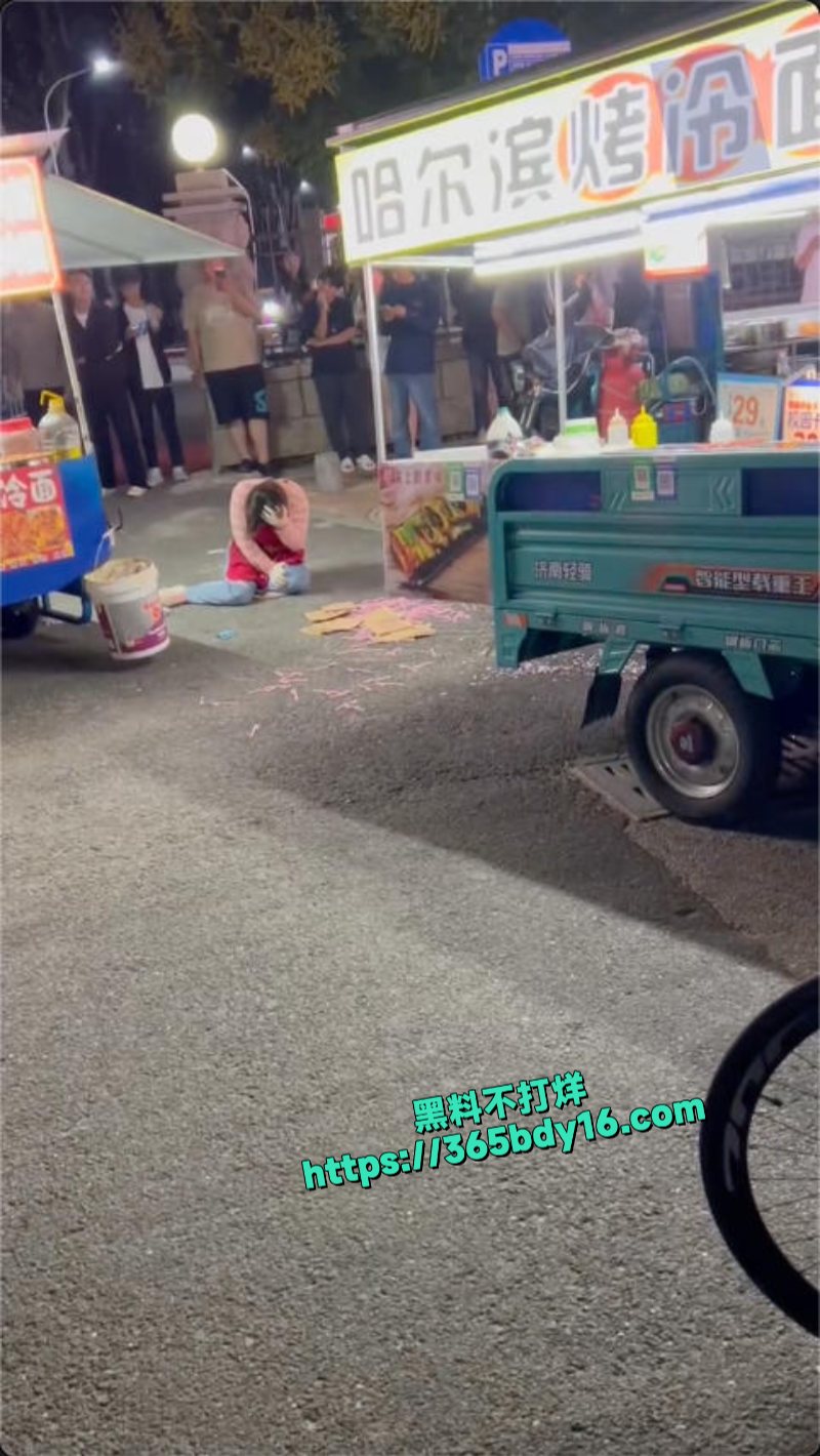 哈尔滨夜市打架视频 5