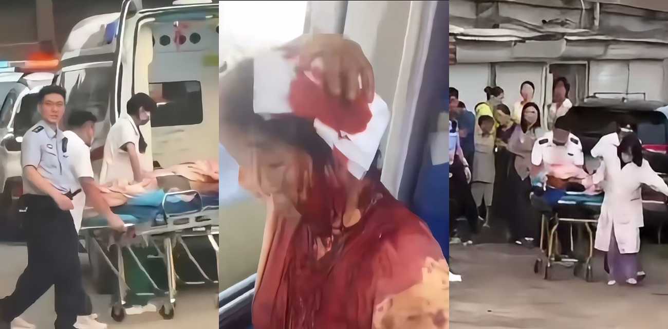 江苏省徐州市铜山区大许镇极兔快递砍人事件 快递点变血案现场 满地全都是血