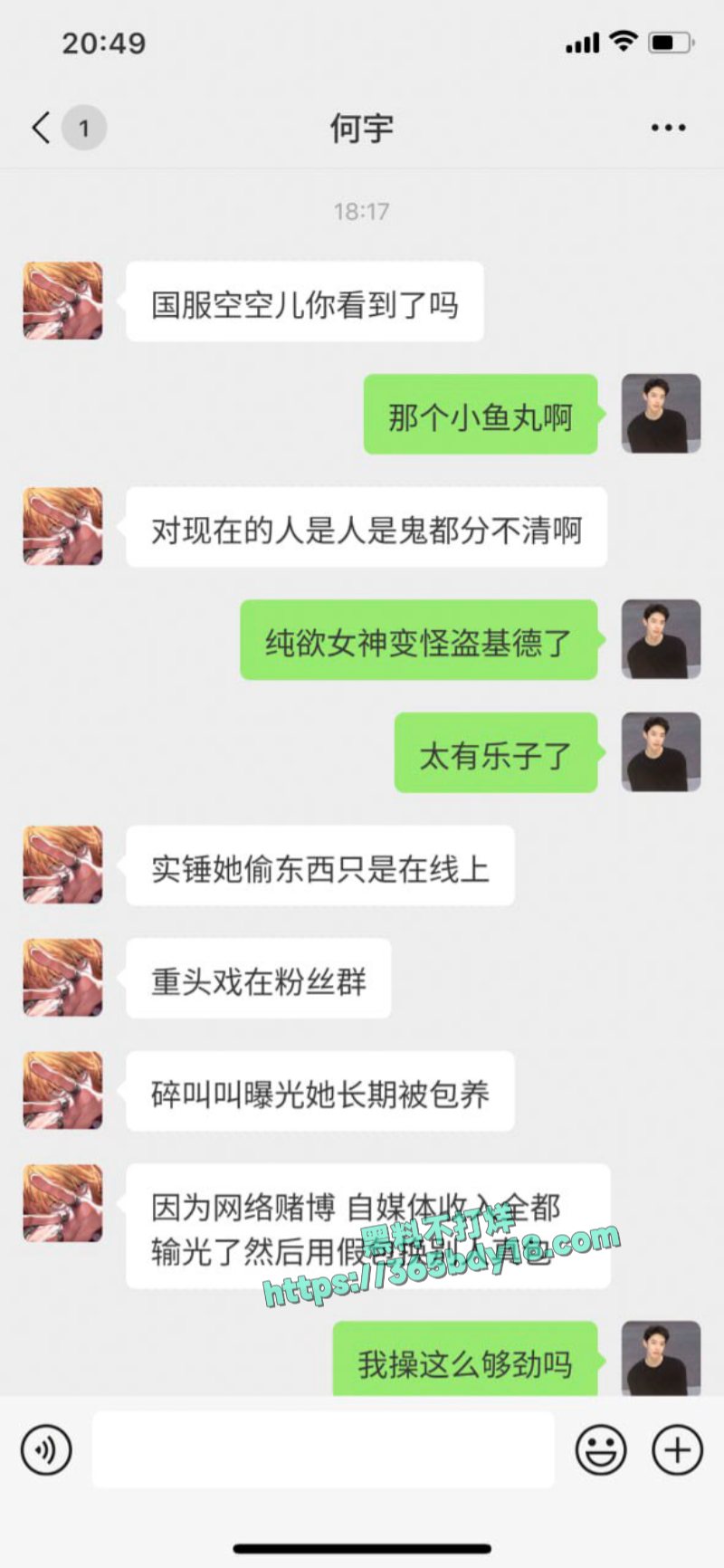 纯欲网红小鱼丸子彻底塌房 1