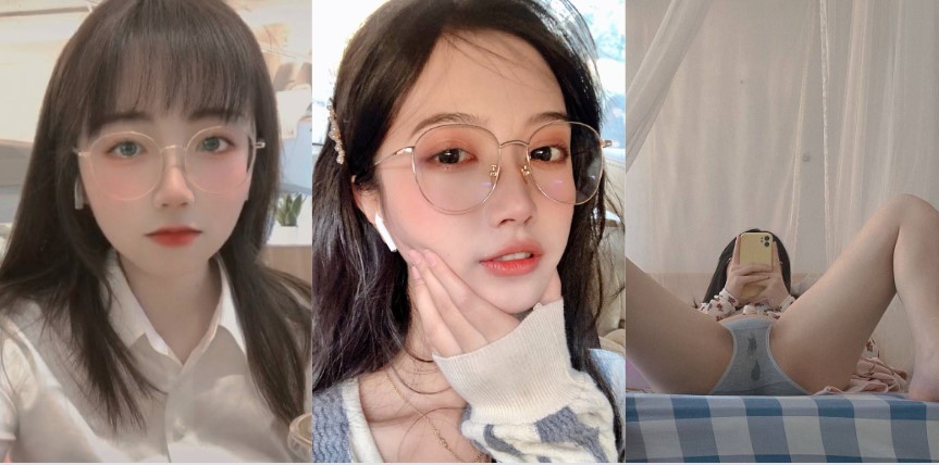 白嫩大学生 极品反差婊 反差还得是看眼镜妹 骚气十足