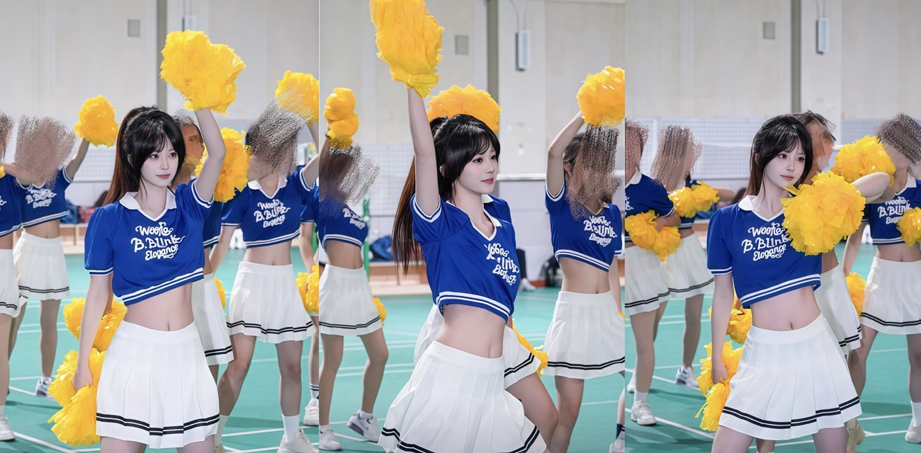 巨乳女神LilyKoti 穿上蓝白拉拉队制服 双腿大开 哥哥 人家为你加油呐喊 快射进来呀