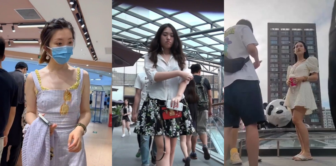 抄底大神商场抄底小姐姐 原来美女穿裙子都不穿上保险啊 裙摆掀起露光滑嫩