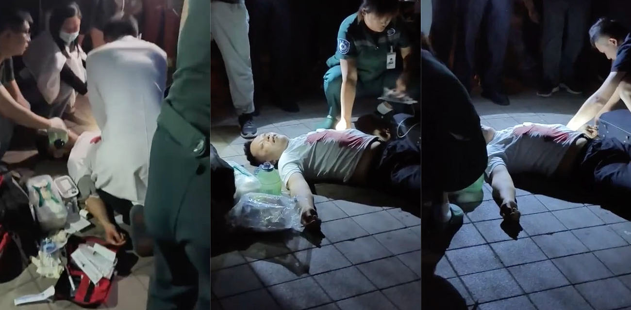 网传山东淄博张店人民公园突发砍人事件 醉酒者打架 劝架者反被一刀击杀