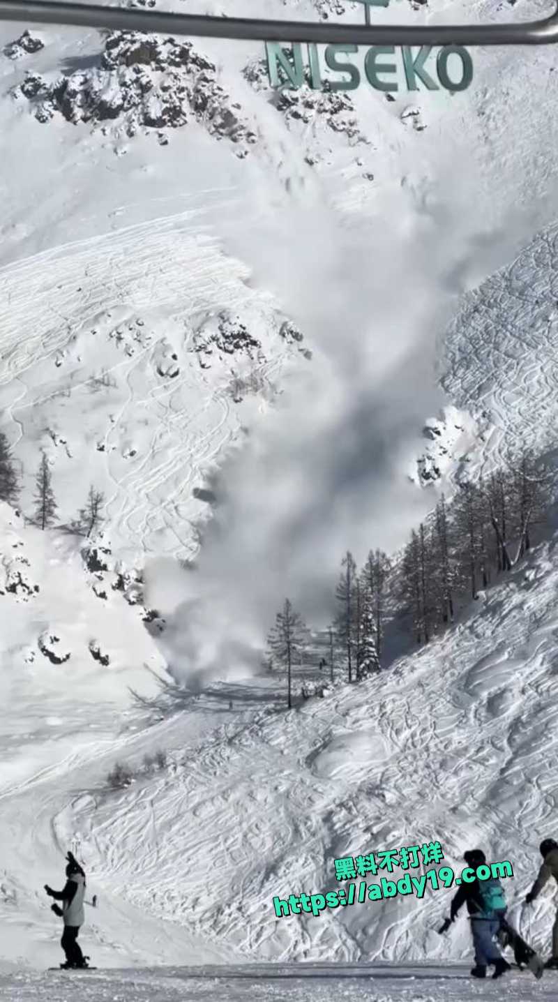 疆喀纳斯吉克普林滑雪场雪崩 10