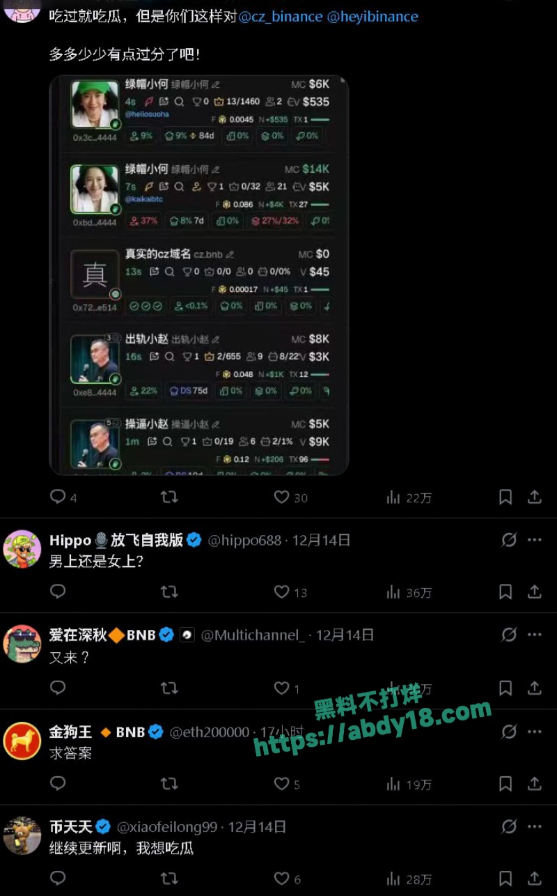前币安ceo出轨知名KOL 6