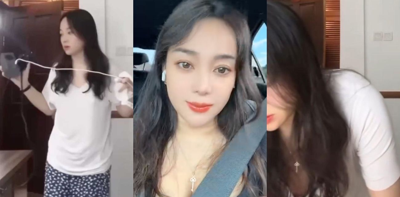 快手房车御姐网红 七岁房车环游日记 直播时吊钟奶不慎闪现 是有意还是无意 不得而知
