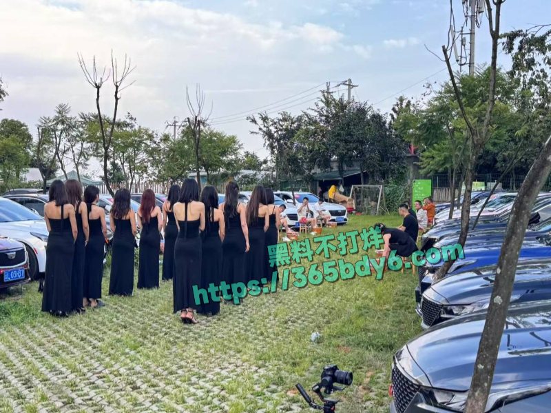 凯迪拉克车友会聚会包下大量嫩模技师现场提供服务4