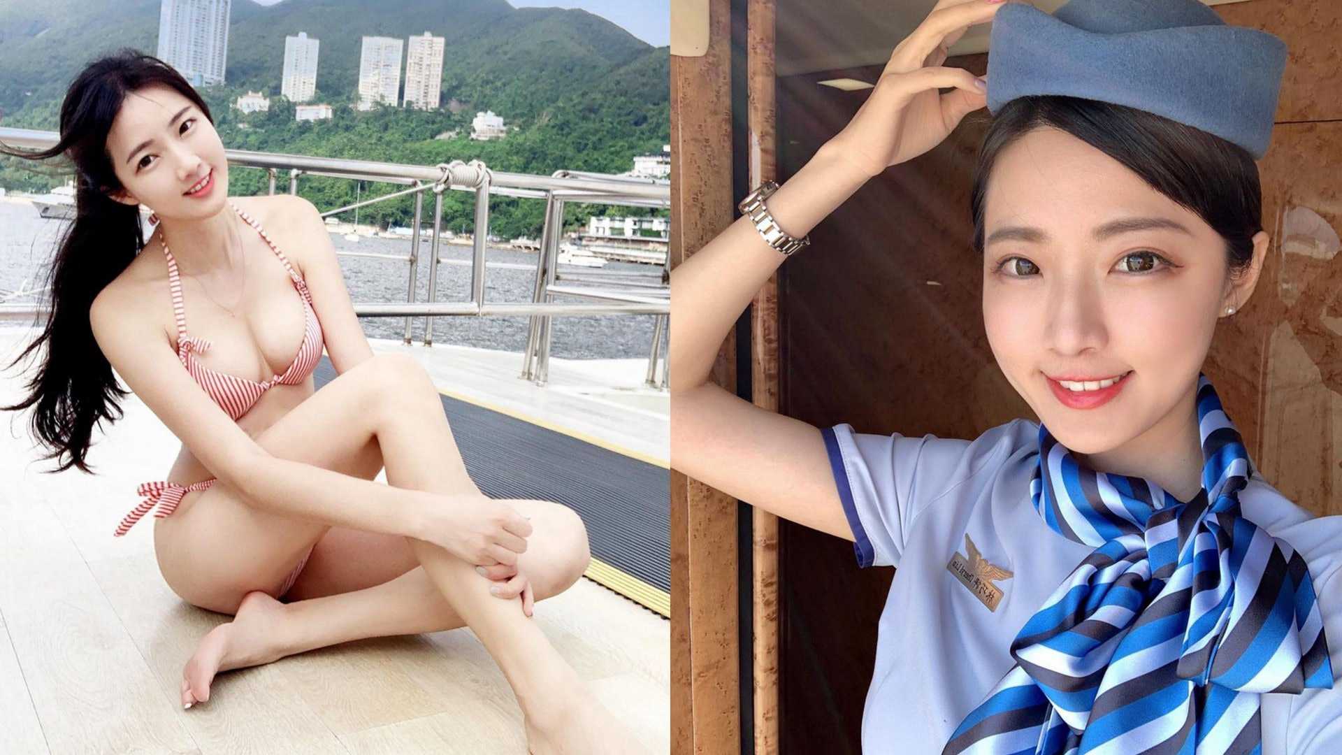 我操了哥们儿的空姐女友 谁让哥们给女友戴绿帽 我只能给他带回去