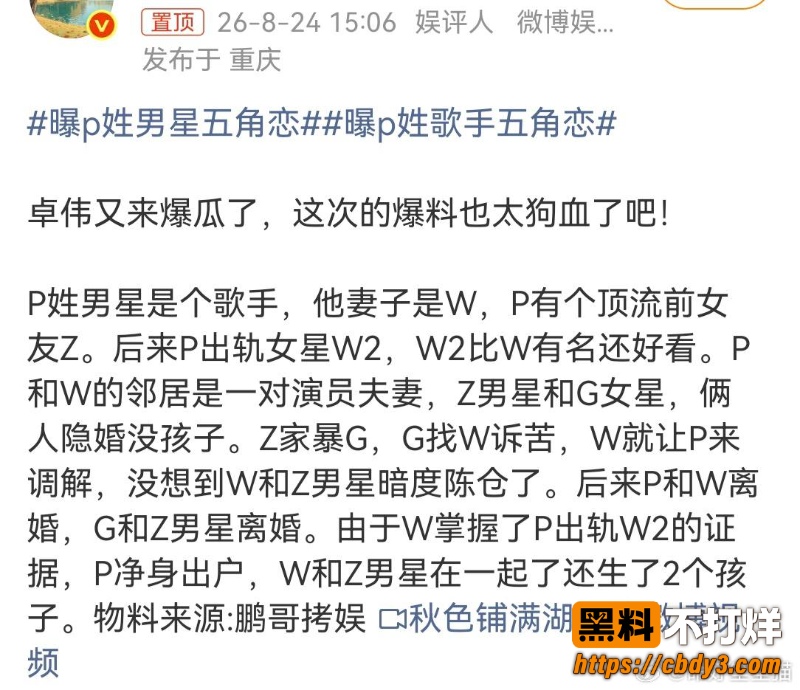 歌手朴树出轨演员王子文10