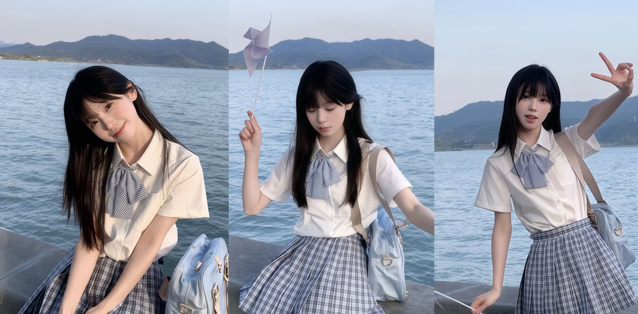 校园神人 伪娘穿水手服食堂上厕所全被拍 为完成主人的任务 楼道自拍跪趴视频