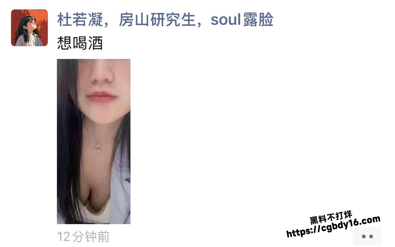 中国社会科学院研究生母狗 杜若凝2