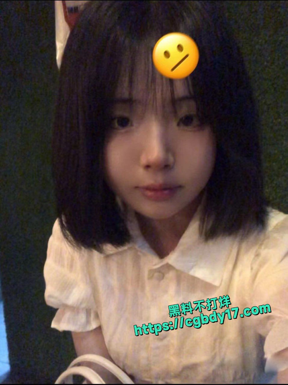 山西运城某学大一短发清纯学妹，实则母狗一只9