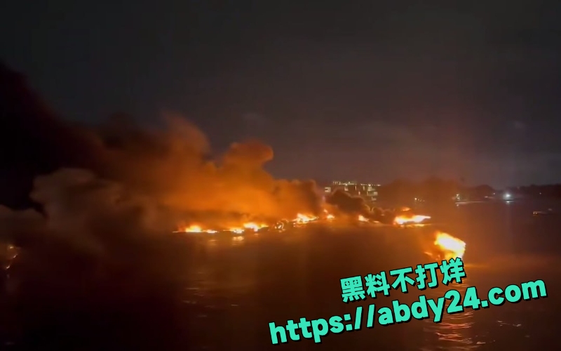 普吉岛查龙湾码头火灾 4