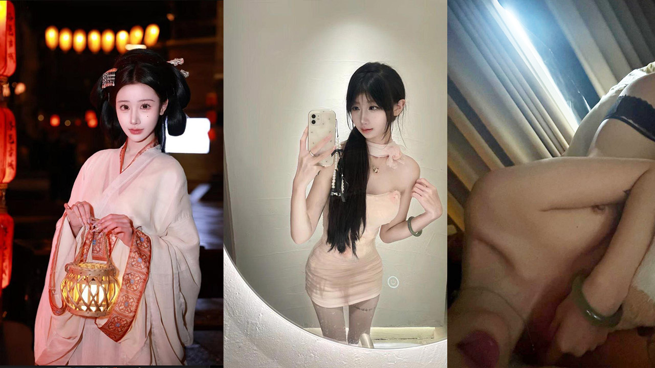 神颜少女！超高颜值素人校花做爱自慰视频 反差校花私底下竟然是母狗一只