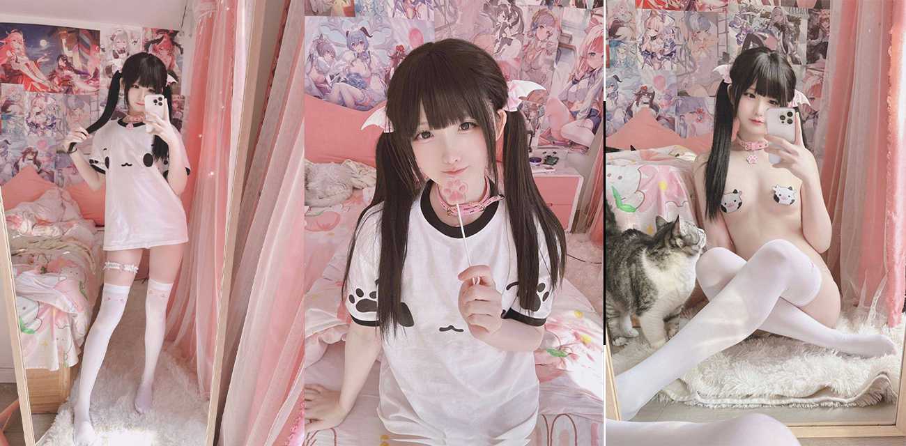 创可贴战神习呆呆新私拍 清纯脸蛋遮挡越来越妙看 一次心痒一次