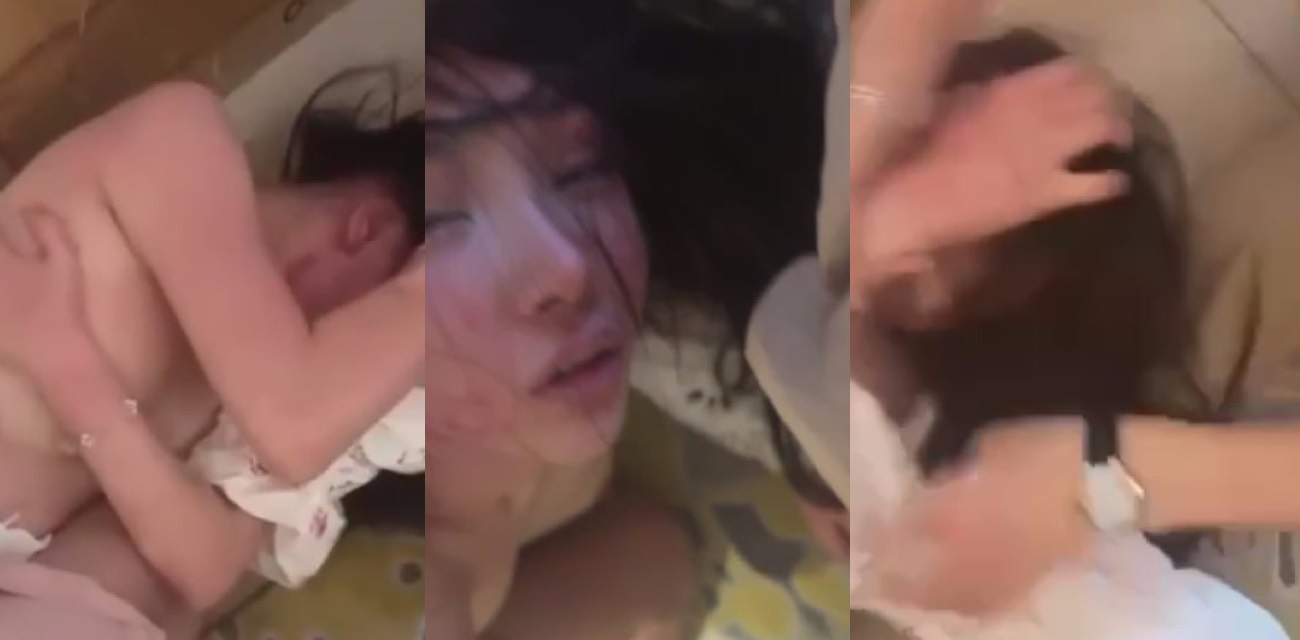 捉奸现场正宫暴怒狂扇小三 脸肿出血蕾丝内裤撕烂带血耳光声视频全过程