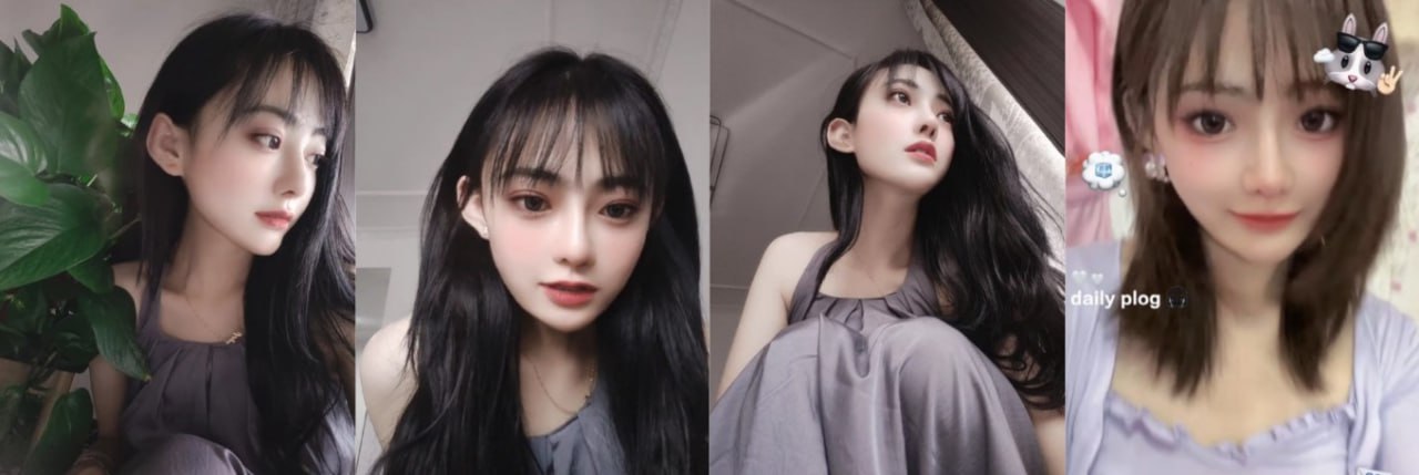 抖音 阿子/Li子子/Dsns 透明情趣内衣 真空闪现露点录屏流出