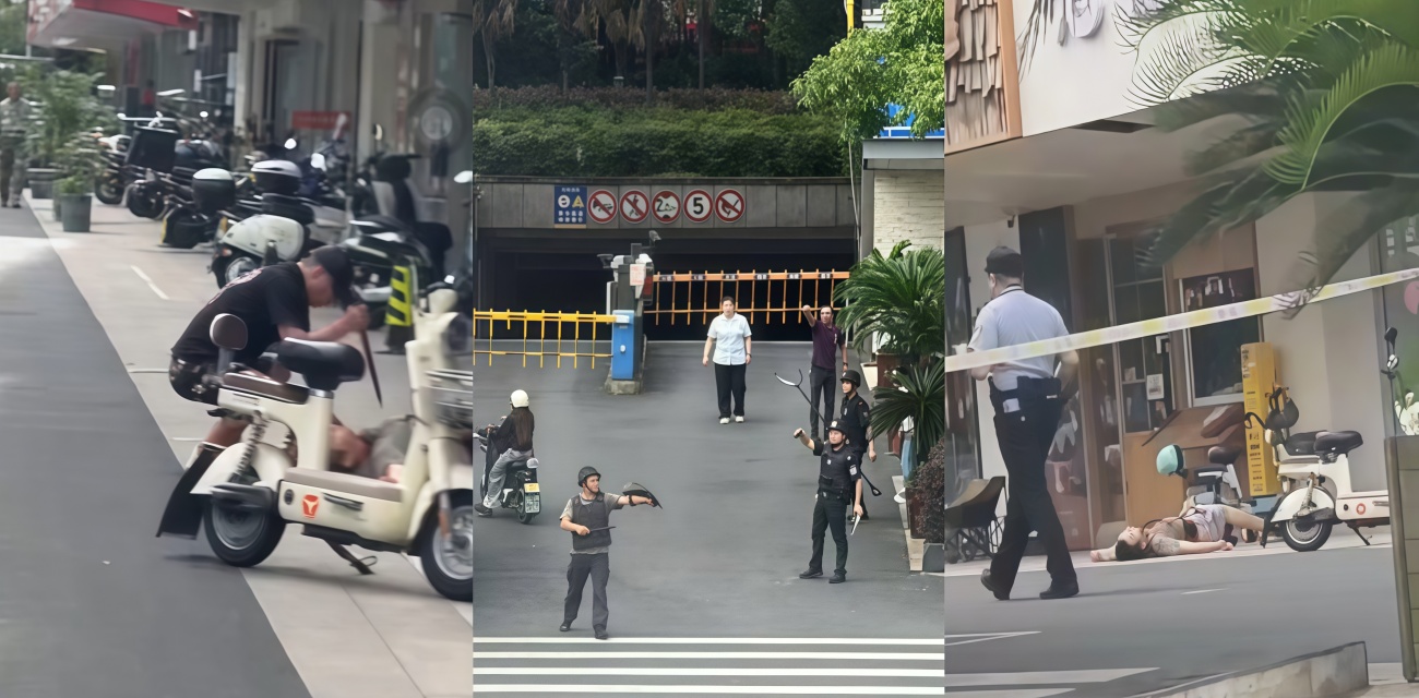 杭州警方通报持刀伤人案件 54岁男子刺杀27岁甜品店主 干倒之后还补刀