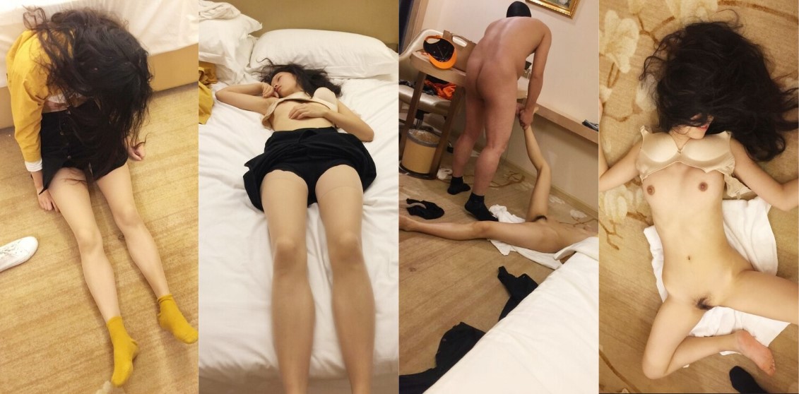 年轻销售为了业绩陪酒 谁知被客户迷翻后被各种姿势操